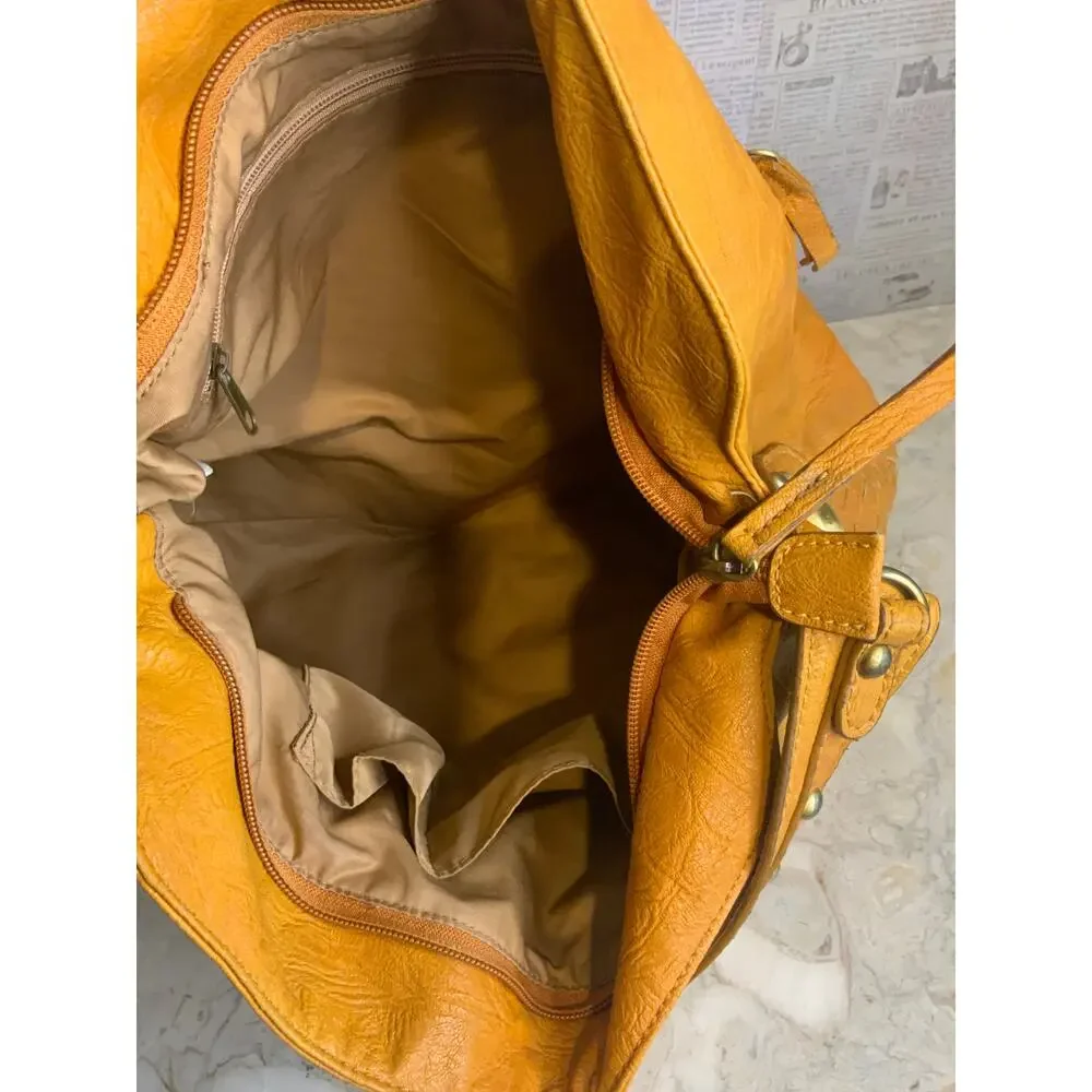 Marc Jacobs Leather Woven Hobo Bag